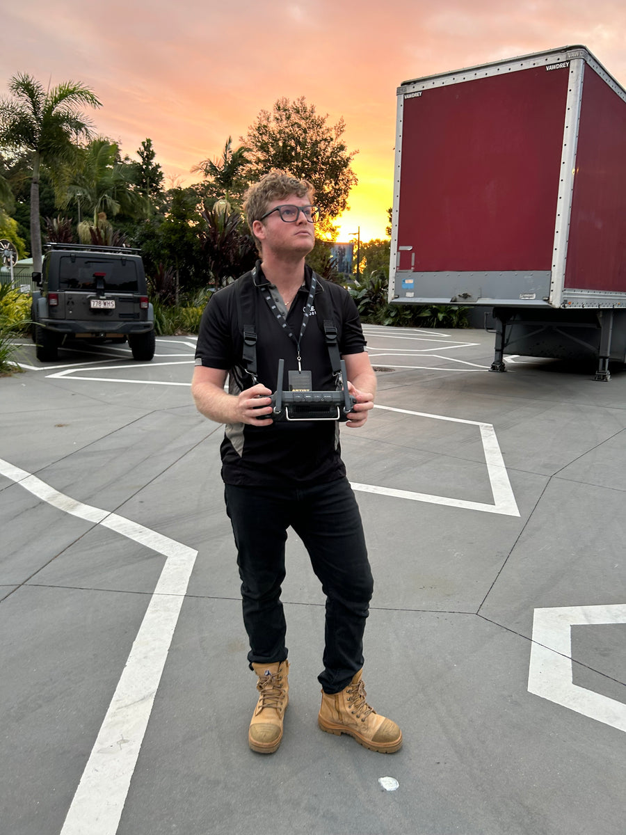 Steven Grevis, Chief Remote Pilot at One Two Shoot Media