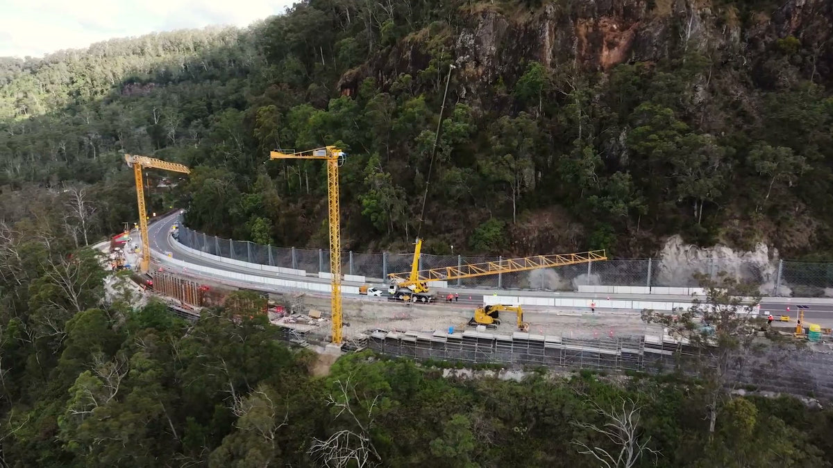 Cunningham’s Gap crane works